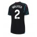 Manchester City Kyle Walker #2 Kopio Kolmas Pelipaita Naisten 2023-24 Lyhyet Hihat